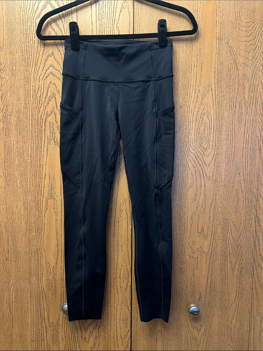 lululemon athletica Black High-Rise Side-Pocket Leggings